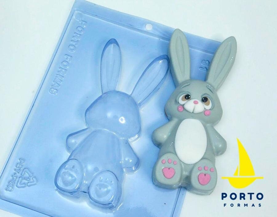 3D Bunny Chocolate Mold - Chocolate Mold, Breakable Chocolate