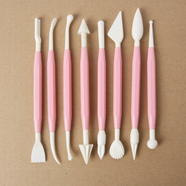 8pcs/set Fondant Modeling Tools