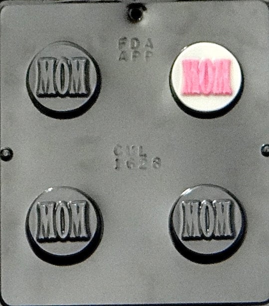 Mom sandwich Cookie Chocolate Candy Mold