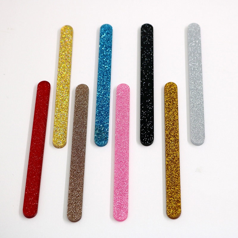 Cakesicle Acrylic Metallic and Glitter Sticks - popsicle stick ice cream cakesicle stick