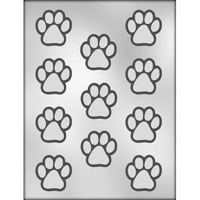 Paw Print Chocolate Mold