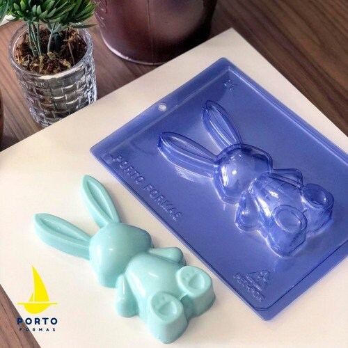 3D Bunny Chocolate Mold - Chocolate Mold, Breakable Chocolate