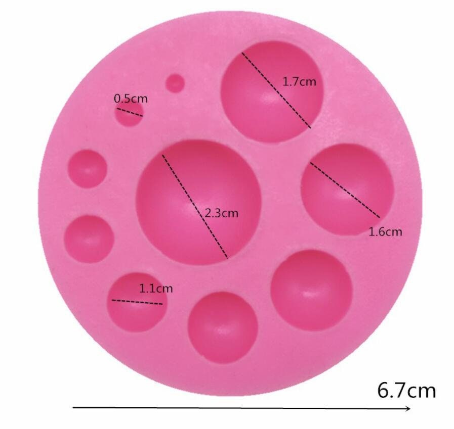 half ball silicone mold cake mould Fondant tools