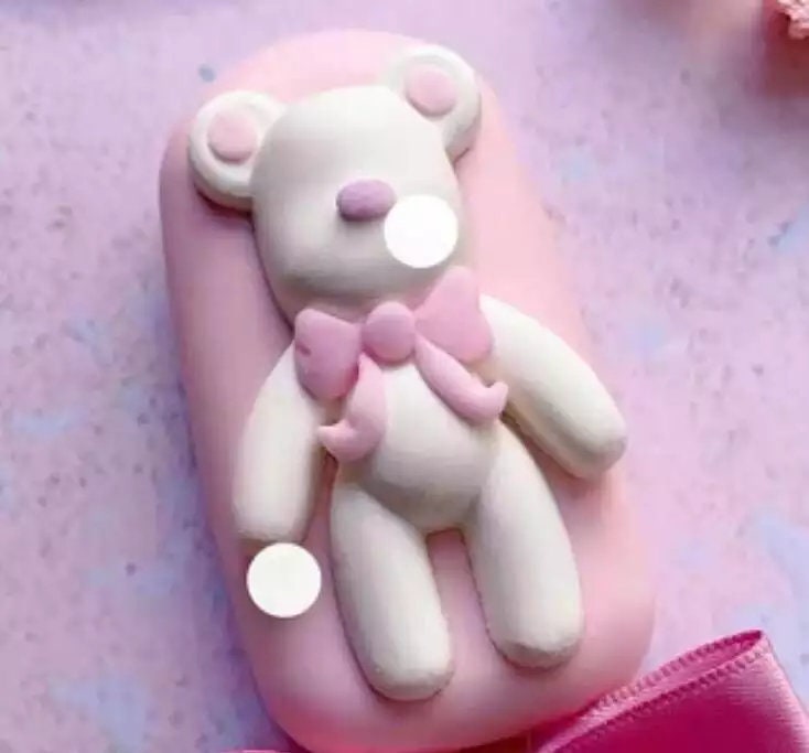 Mini Bear Silicone Fondant Chocolate mold