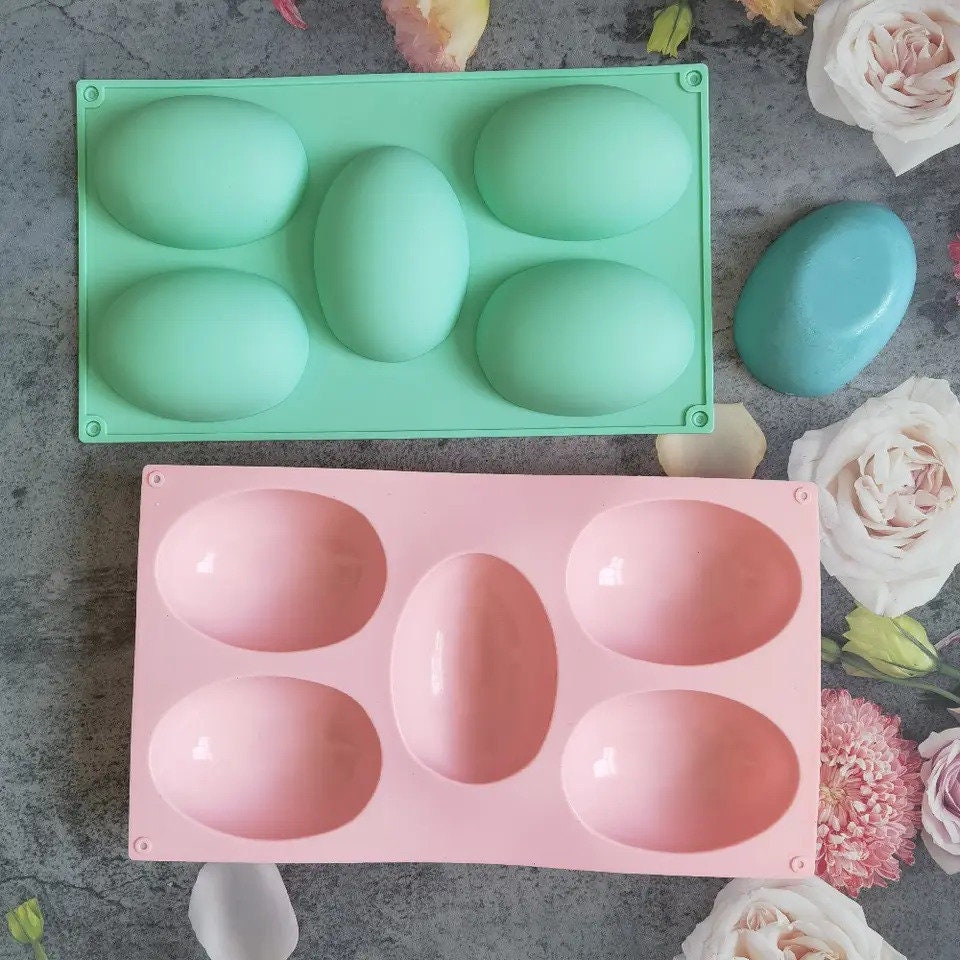 5 egg easter mold chocolate silicone cake mold baking