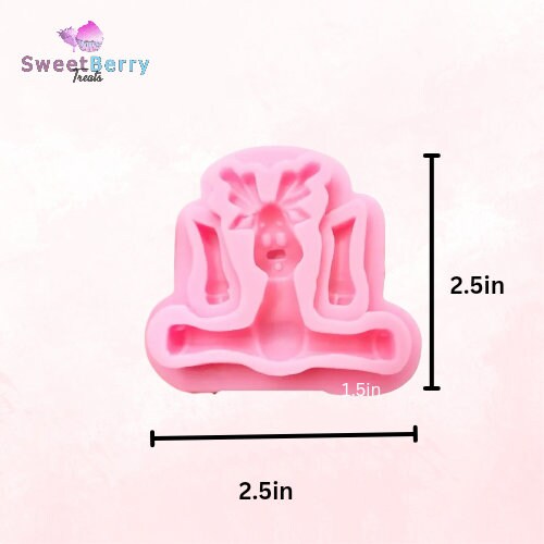 Sitting Reindeer Mold - Christmas Silicone Mold