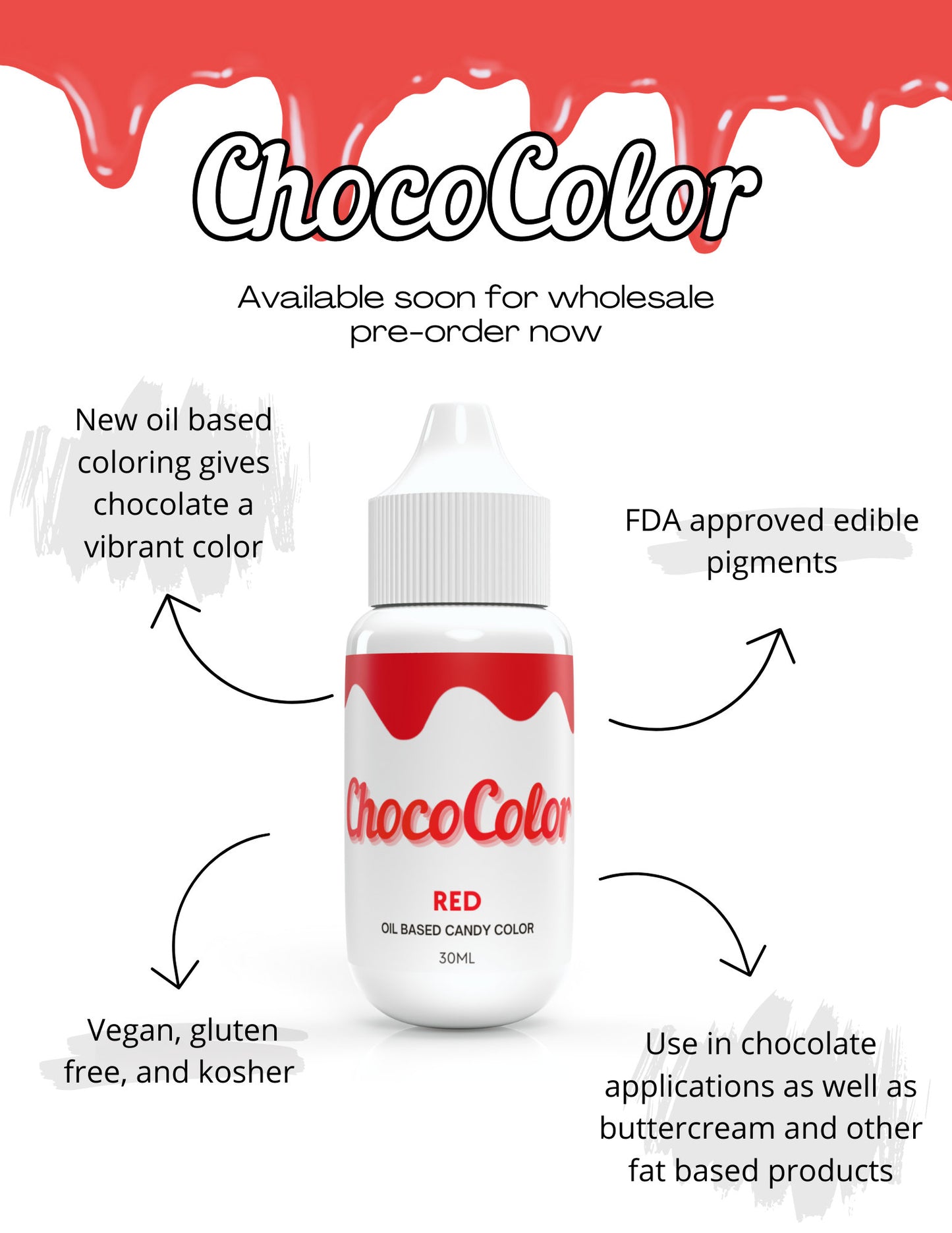 Chococolor chocolate food coloring oil based food coloring